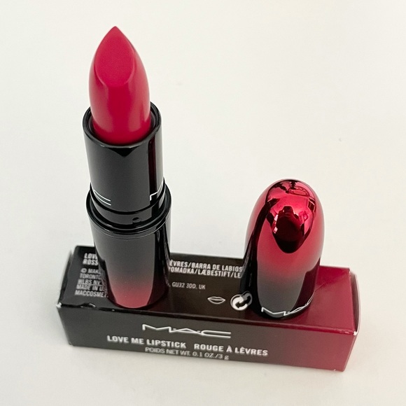 NWT MAC LOVE ME Lipstick-428 GIVE ME FEVER - Picture 3 of 8